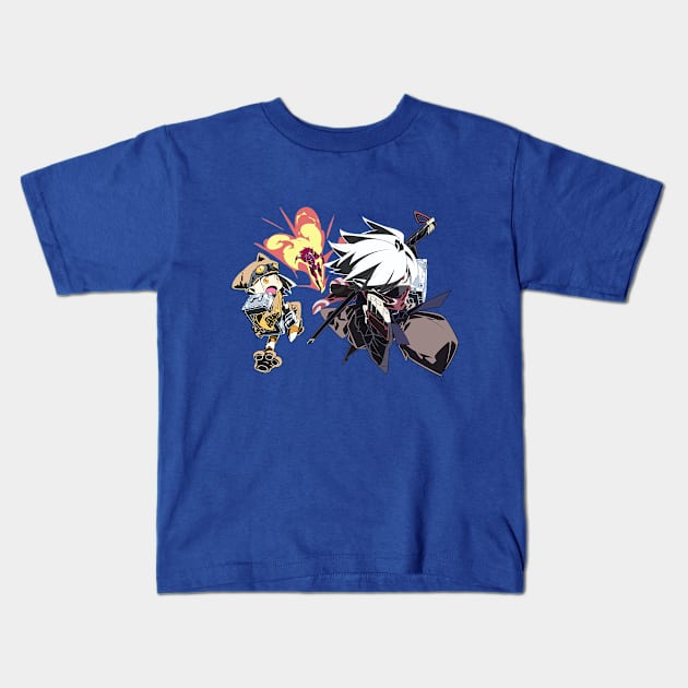 disgaea fight Kids T-Shirt by cindo.cindoan